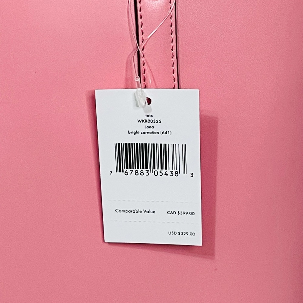 NWT Kate Spade Jana Carnation Tote Bag - Picture 9 of 15